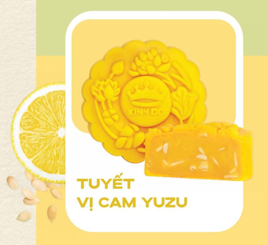 Bánh Tuyết Vị Cam YUZU