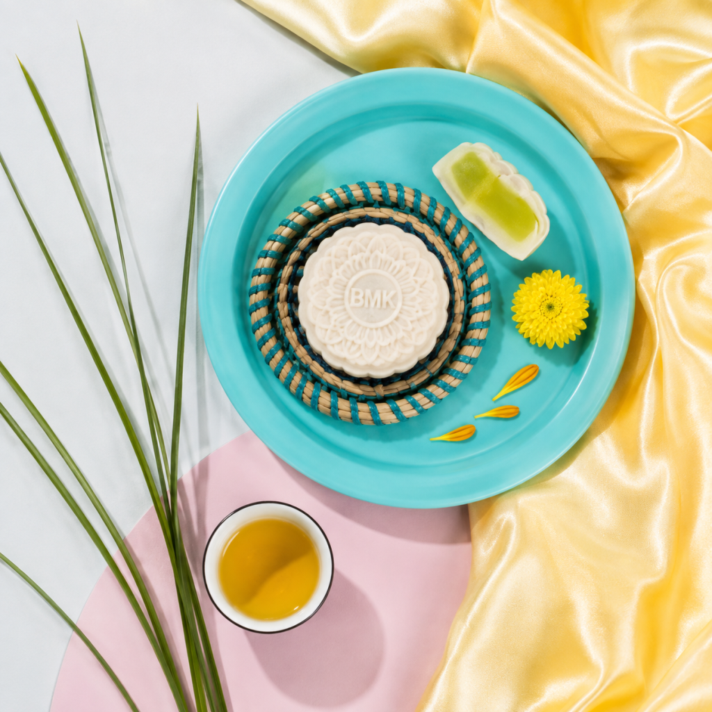 Bánh MK Hà Nội dẻo đậu xanh lá dứa 1 trứng